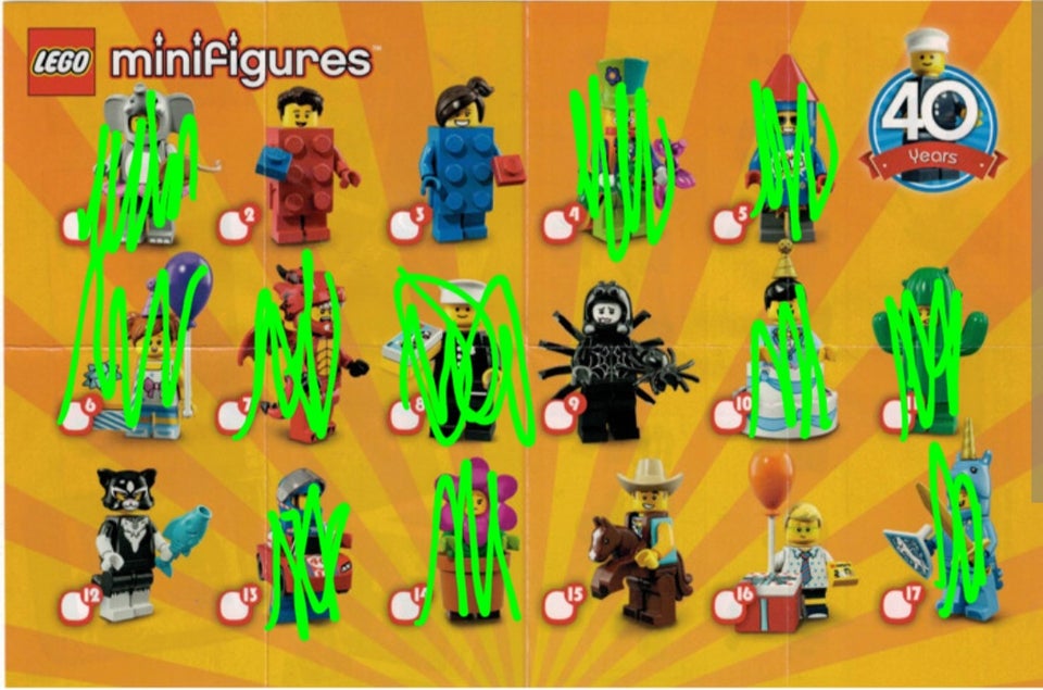 Lego Minifigures, 71021