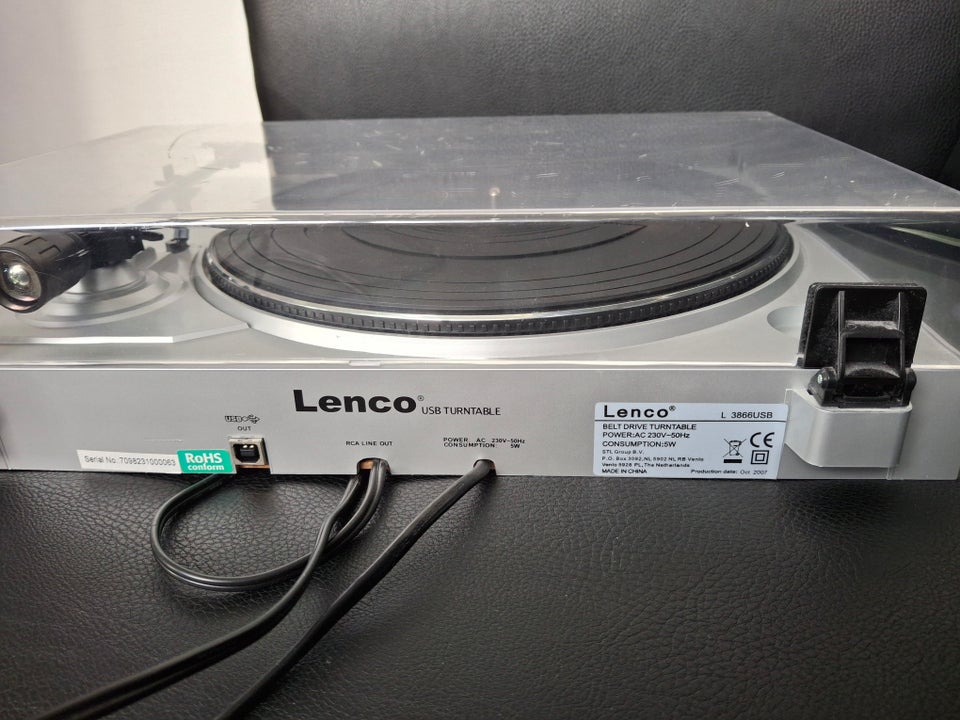 Pladespiller, Lenco, L-3860USB