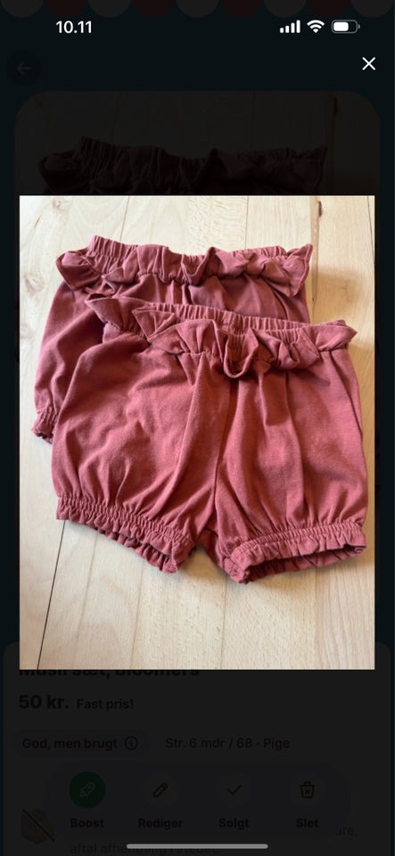 Shorts, Bloomers, sæt