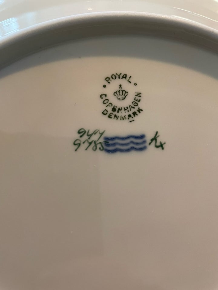 Porcelæn Tallerkner Royal