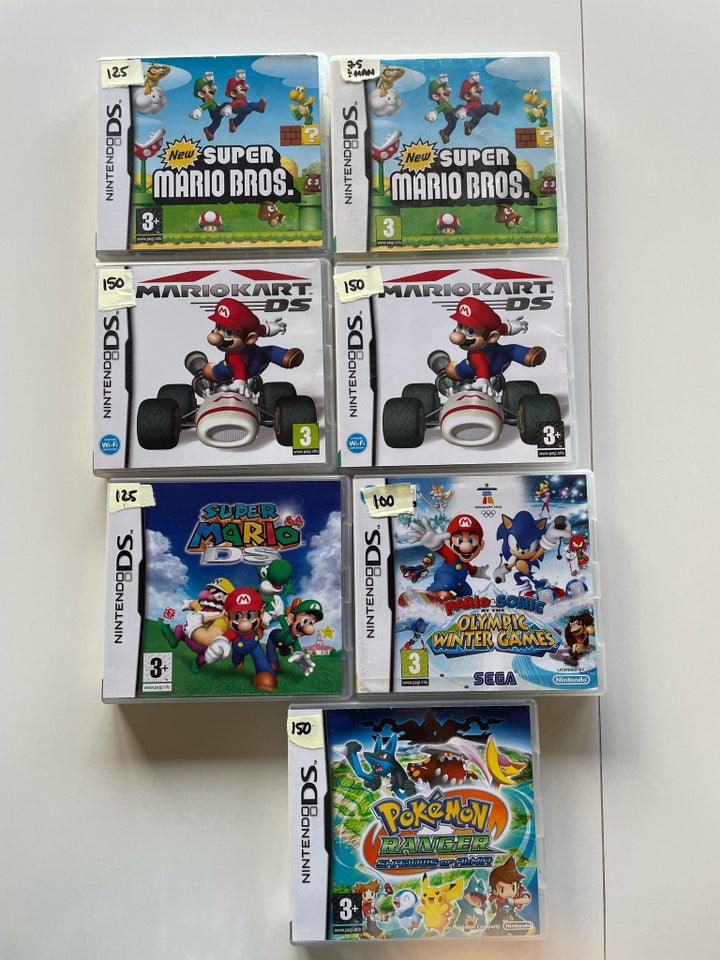 Nintendo DS Mario/ Pokemon ,