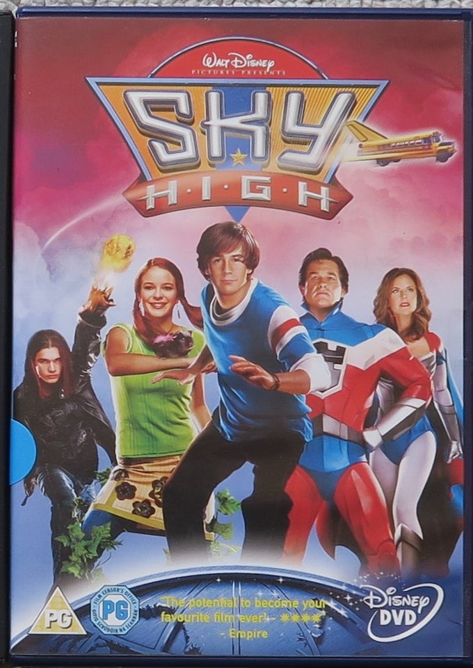 Sky High, DVD, komedie