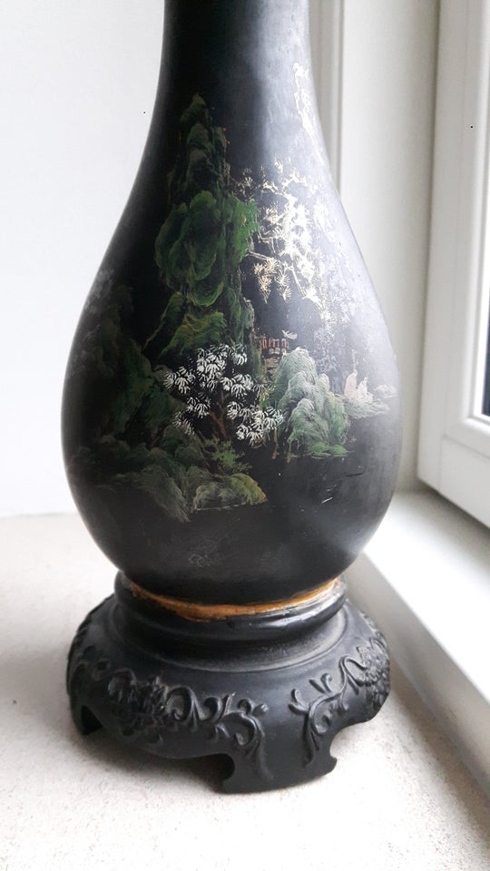 Vase, Asiatisk Chinoise, motiv: