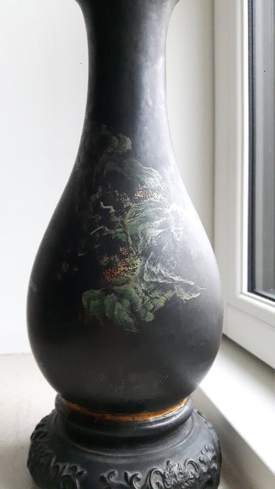 Vase, Asiatisk Chinoise, motiv: