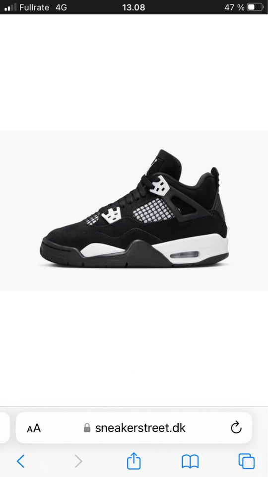 Sneakers, Air Jordan 4 retro, str.