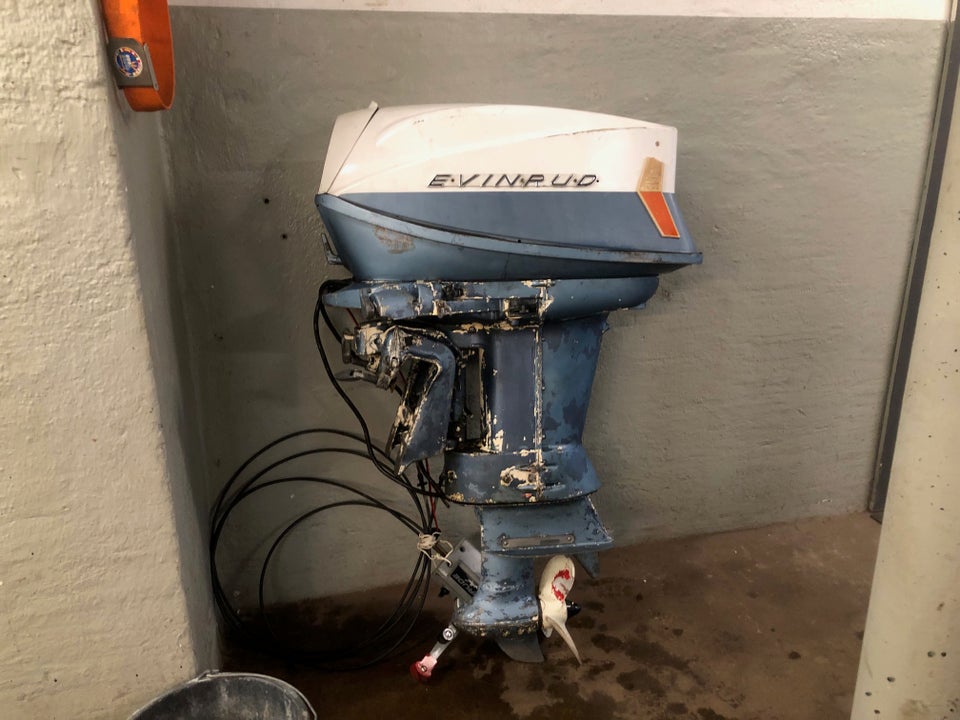 Evinrude påhængsmotor, 40 hk,