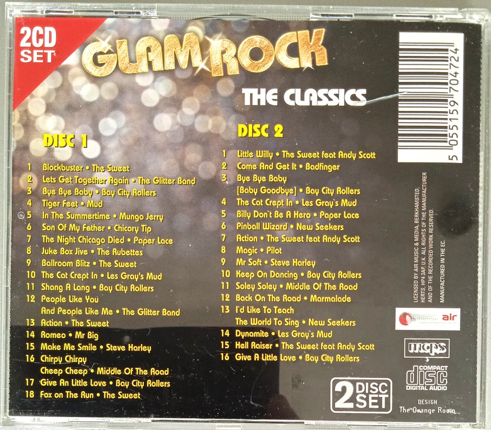 Glam Rock: The Classics, rock