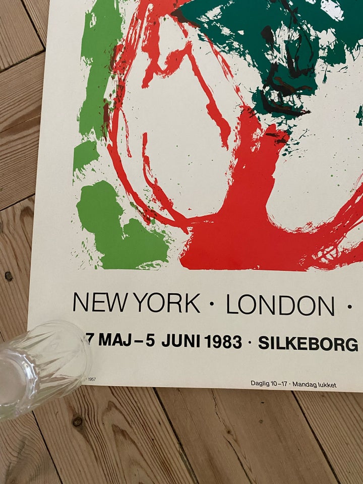 Plakat Asger Jorn motiv: