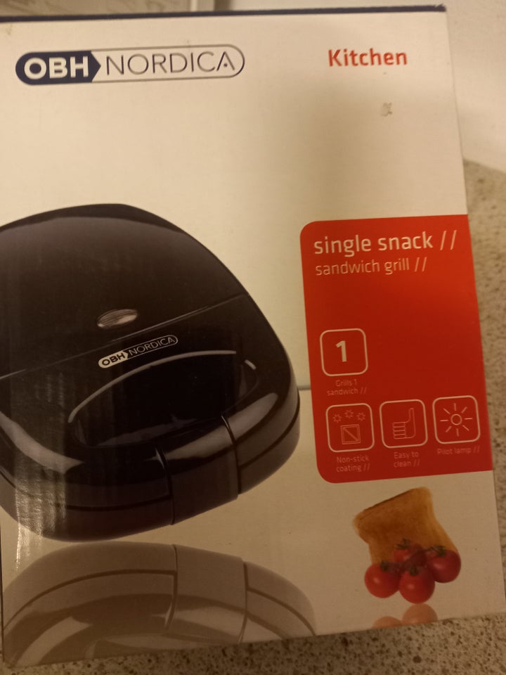 Single snack sandwichgrill  OBH