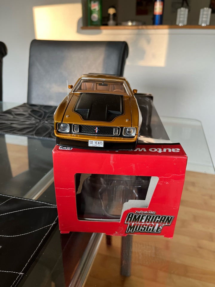 Modelbil Auto world Ford Mustang