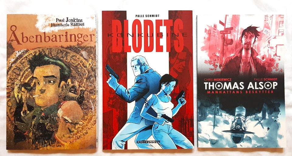 GRAPHIC NOVELS  TPB's PÅ DANSK,