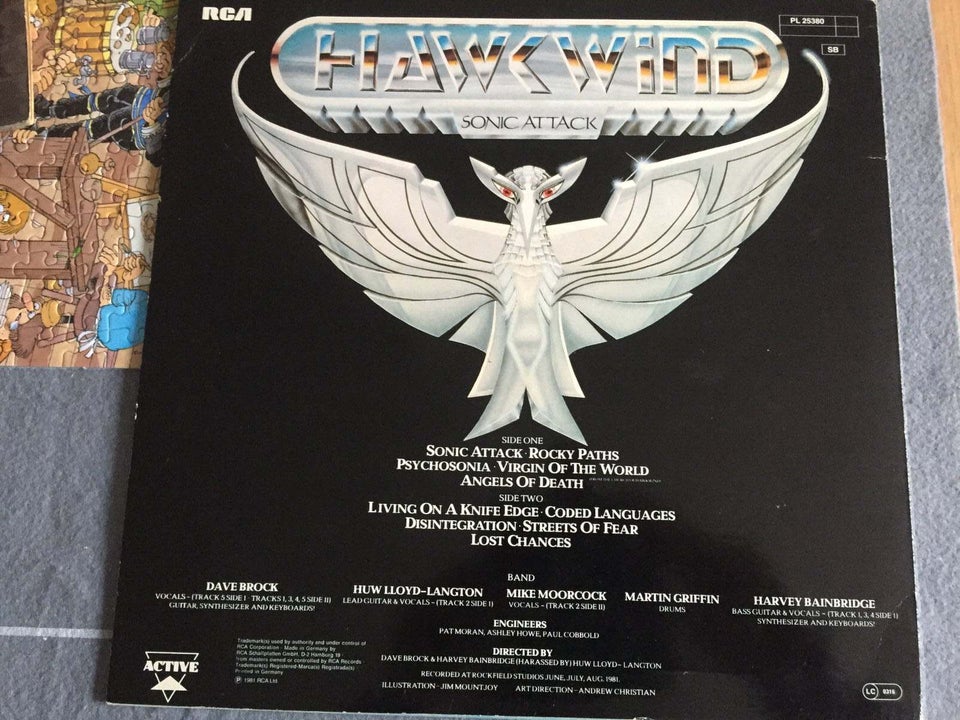 LP, Hawkwind, Sonic Attack