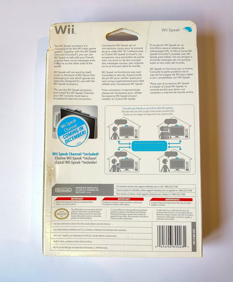 (Ny) Original Wii Speak Animal