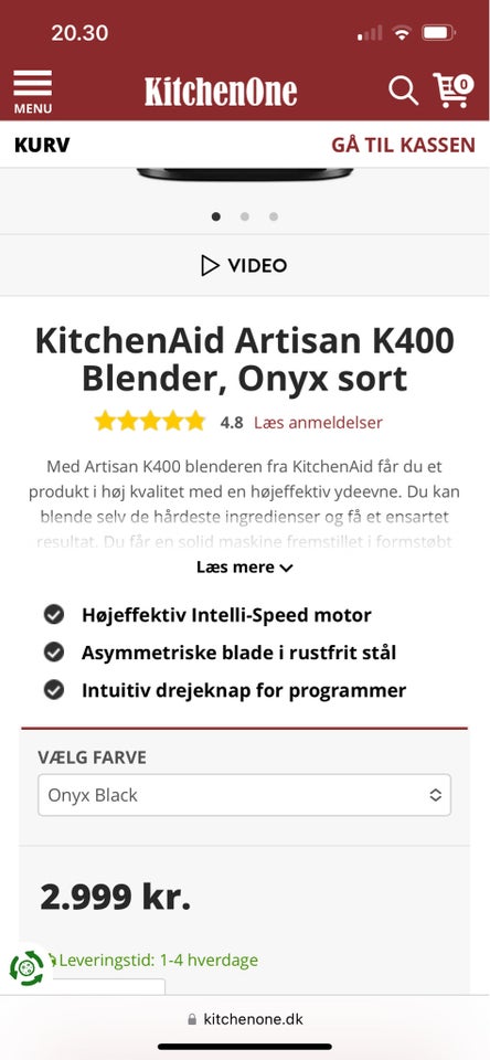 Blender, KitchenAid