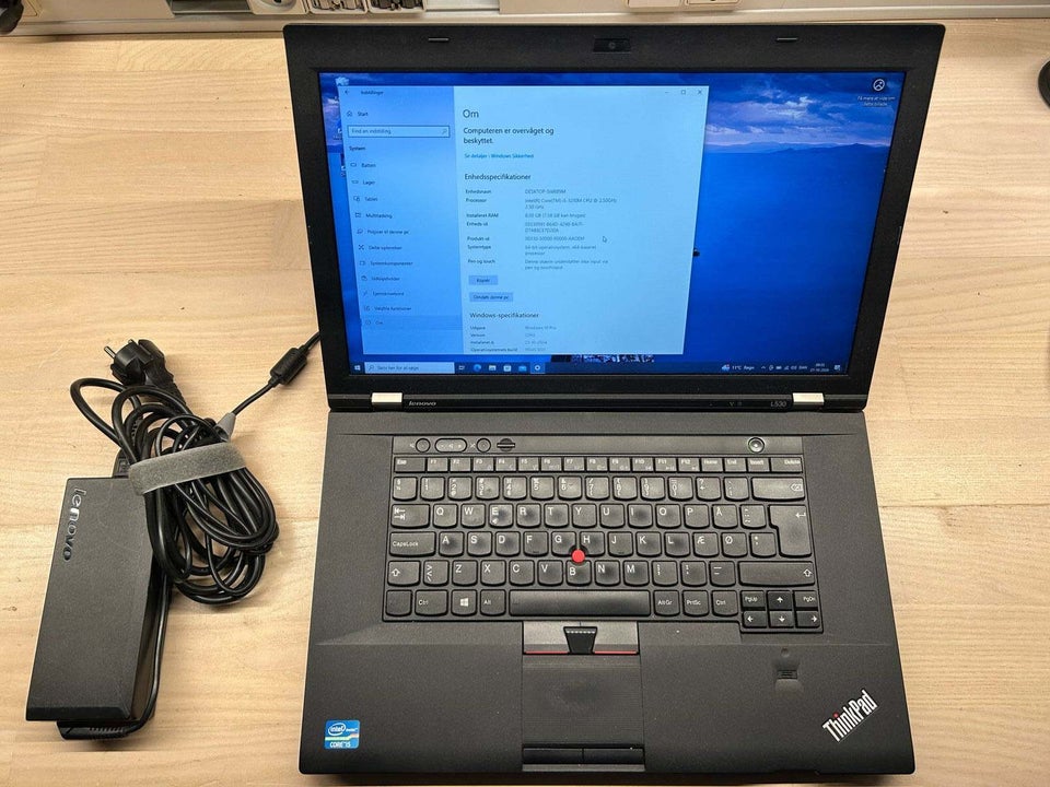 Lenovo L530, Intel Core i5-3210M