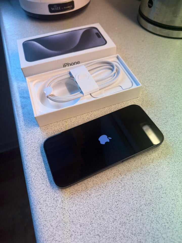 iPhone 15 Pro, 128 GB, blå