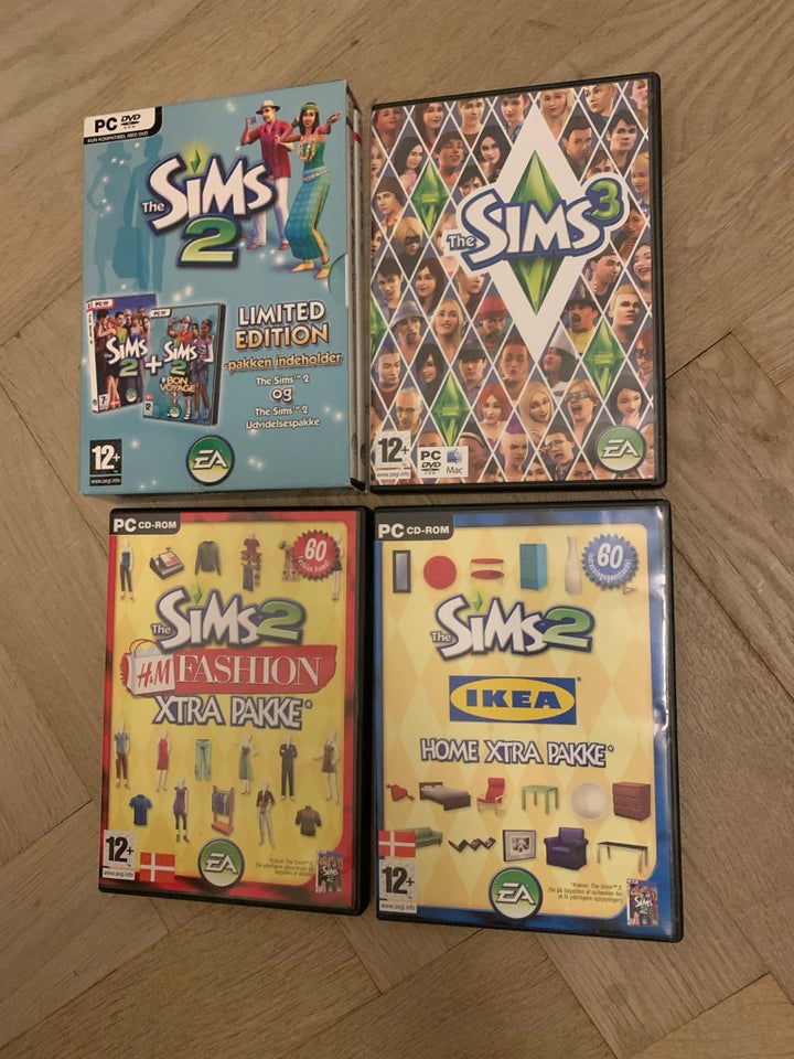 Sims 2 + 3 til pc anden genre