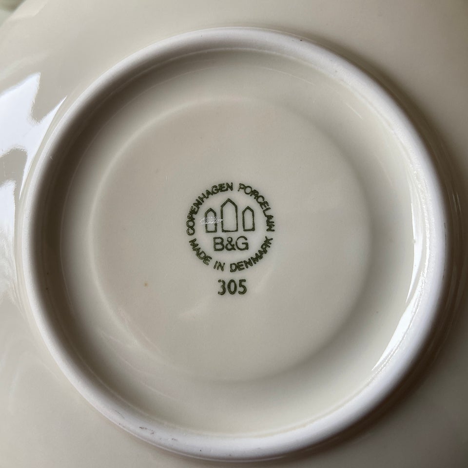 Porcelæn Kaffekop Bing  Grøndal