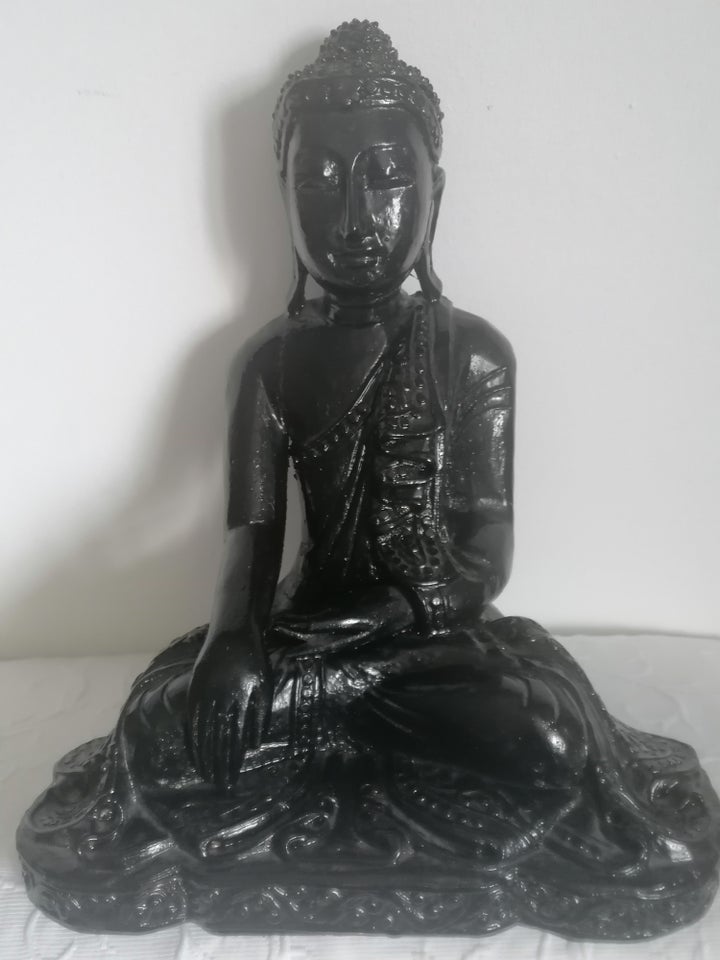 Smuk håndskåret vintage Buddha