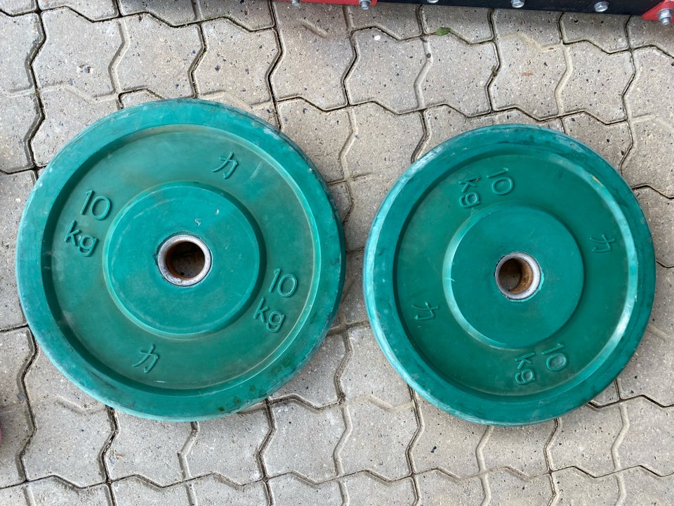 Vægtskiver, Bumper plates,