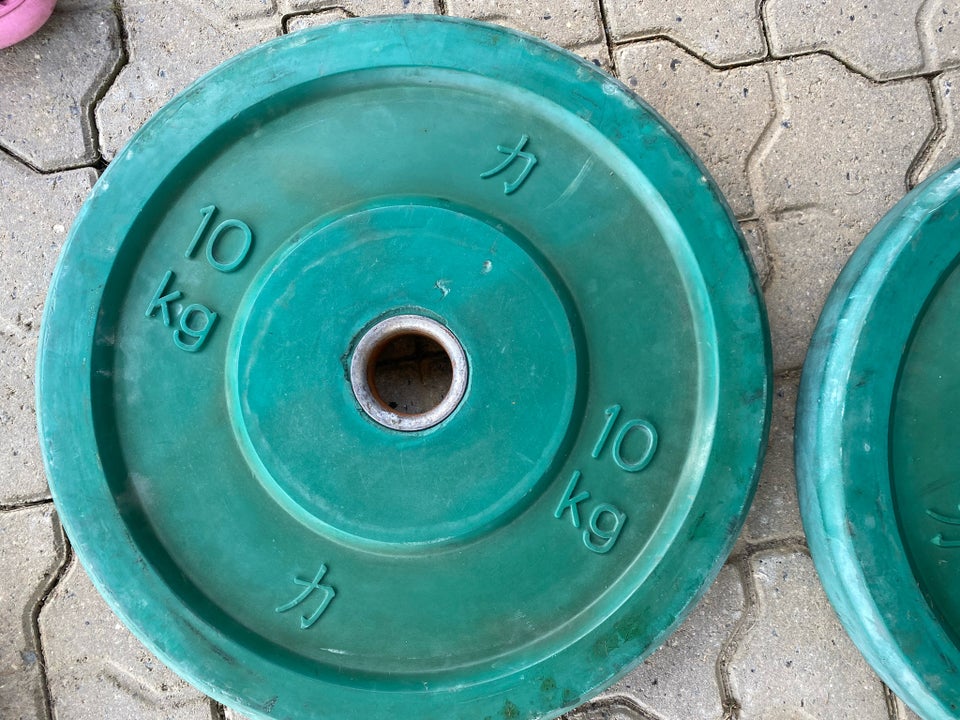 Vægtskiver, Bumper plates,