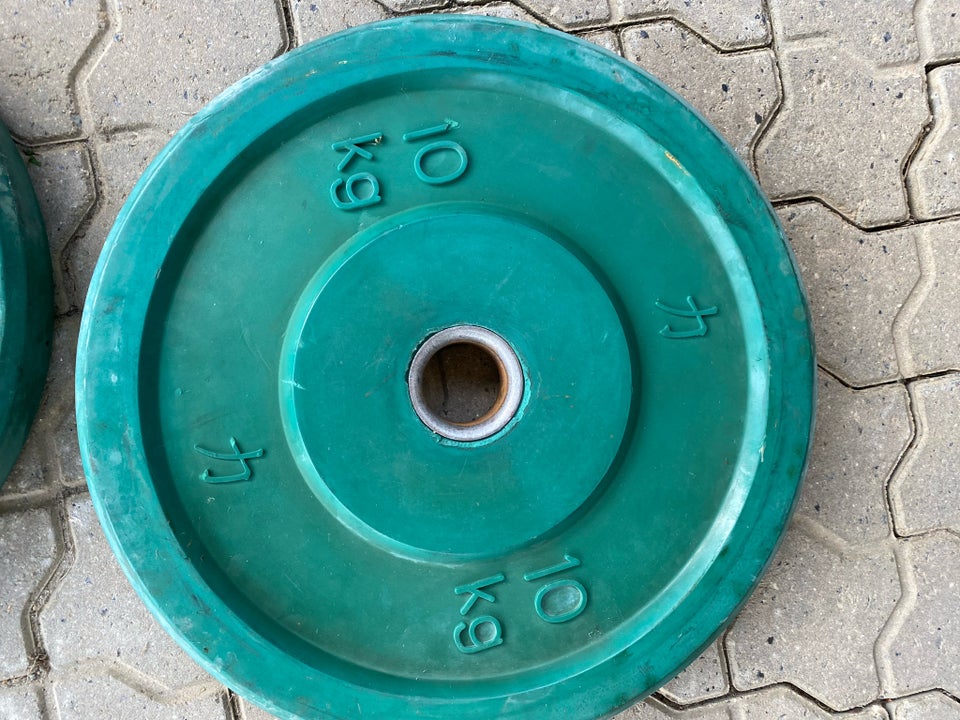 Vægtskiver, Bumper plates,