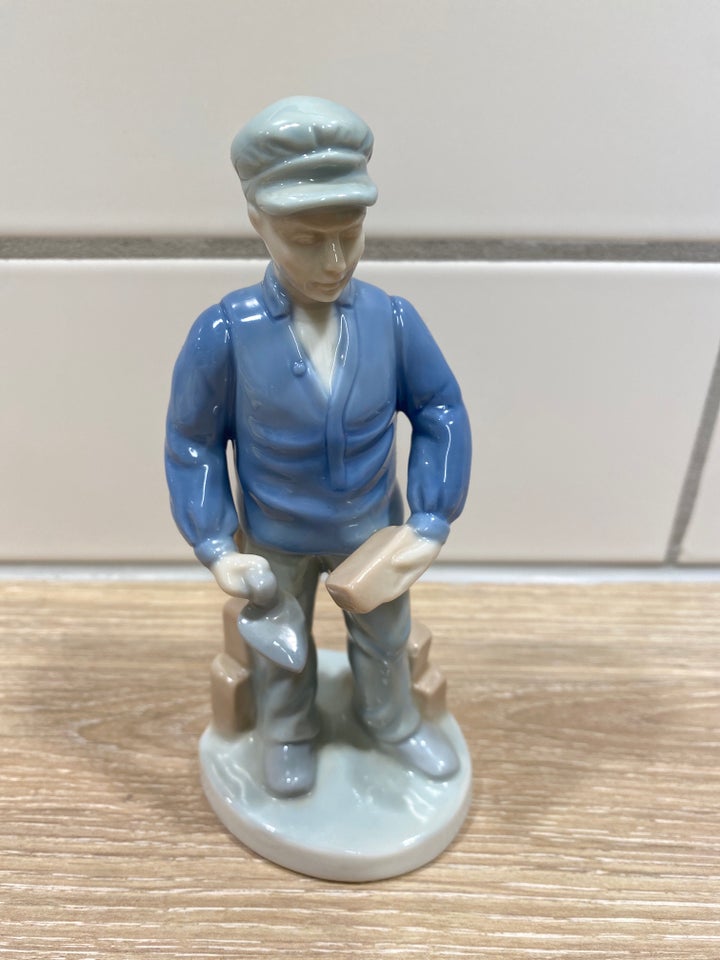 Porcelænsfigur murer