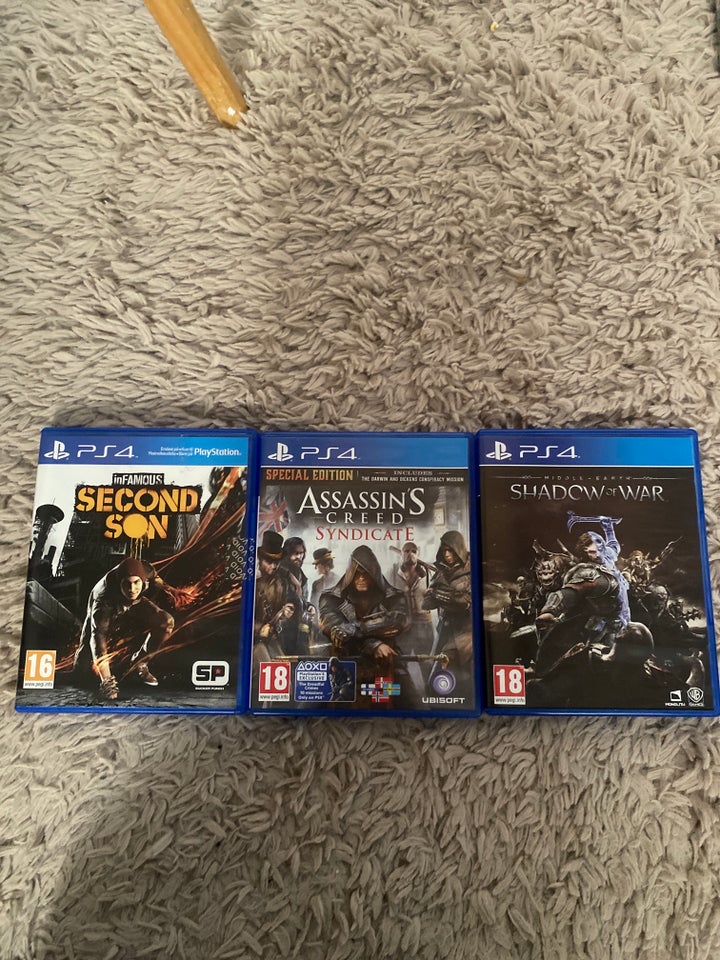 Spil, PS4, action