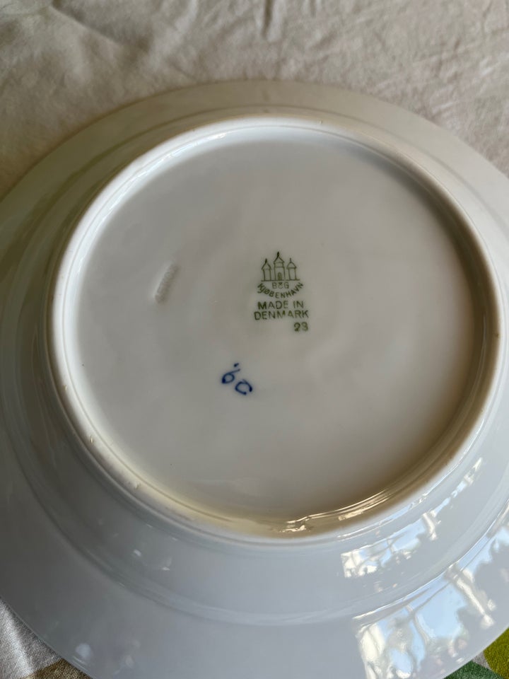 Porcelæn Dybe tallerkner  B&amp;G