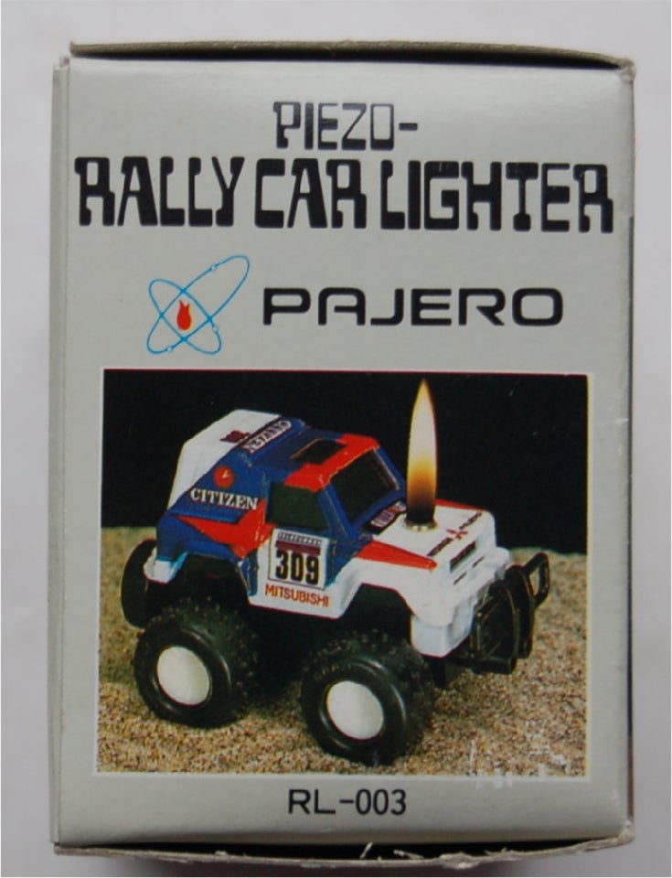 Lighter, PIEZO-RALLY CAR LIGHTER