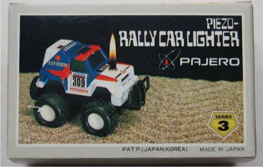 Lighter, PIEZO-RALLY CAR LIGHTER