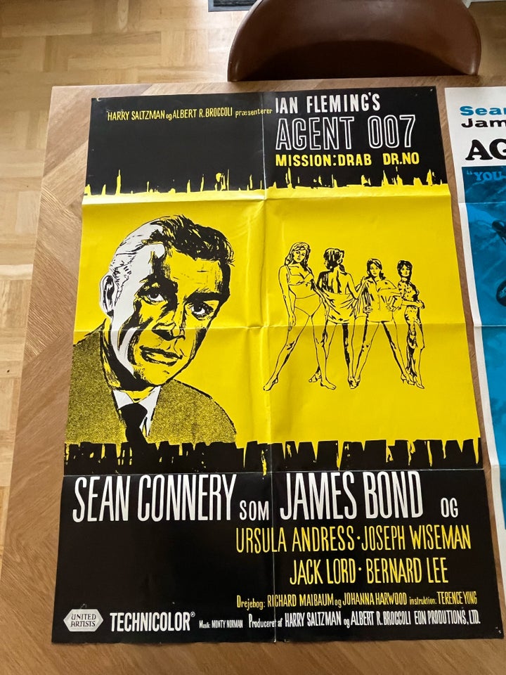 Plakat  Ian Flemmings James Bond