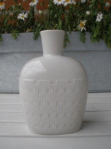 Sjælden Vase Med Mønstret Relief