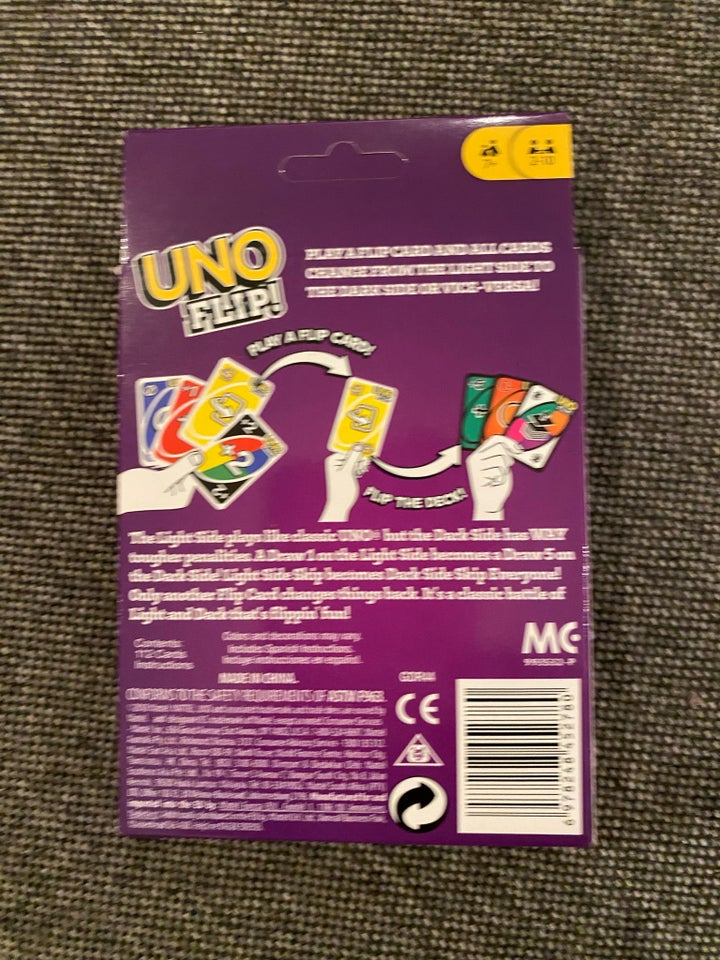 Uno Flip, Uno Flip kortspil,