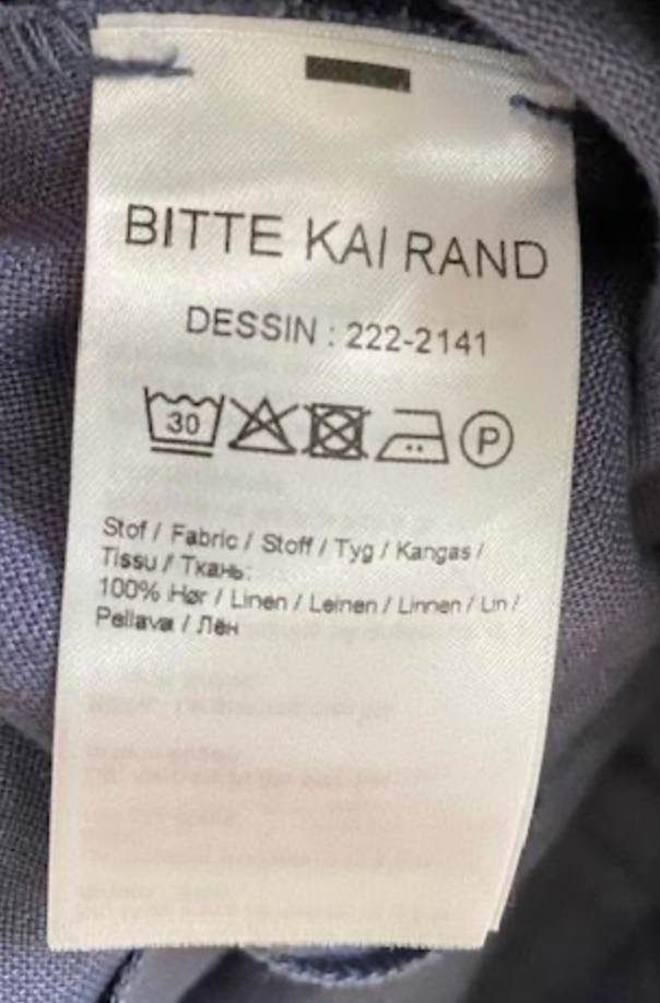 Anden kjole, BITTE KAI RAND, str. S