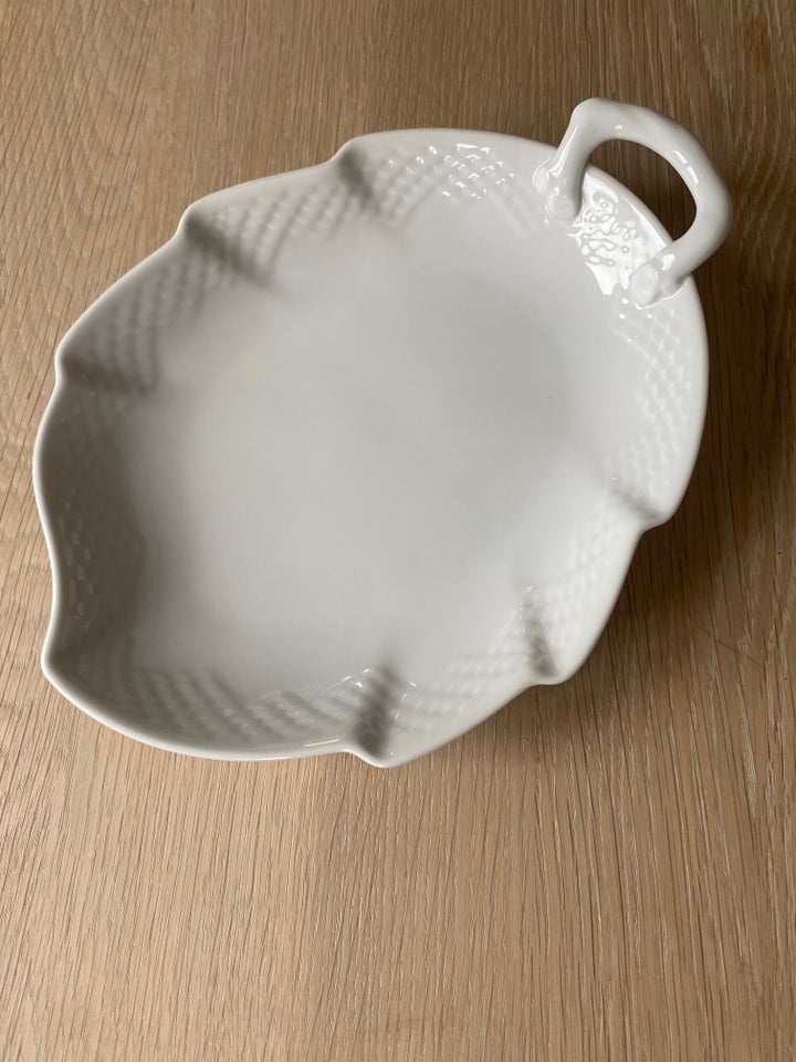 Porcelæn Asiet blad