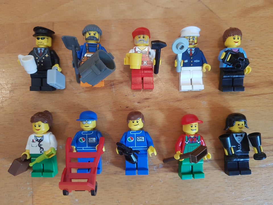 Lego City 10 Lego City figurer