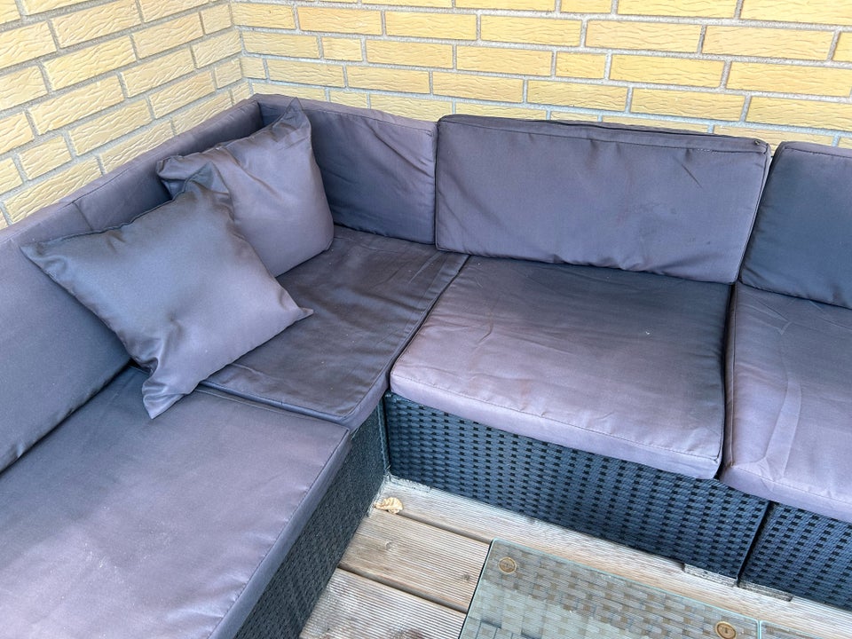 Loungesæt VidaXL Polyrattan