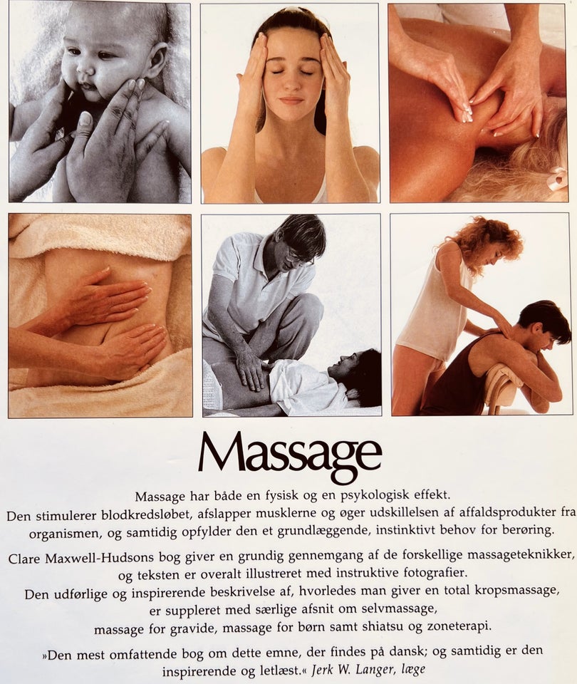 Massage, Clare Maxwell-Hudson,