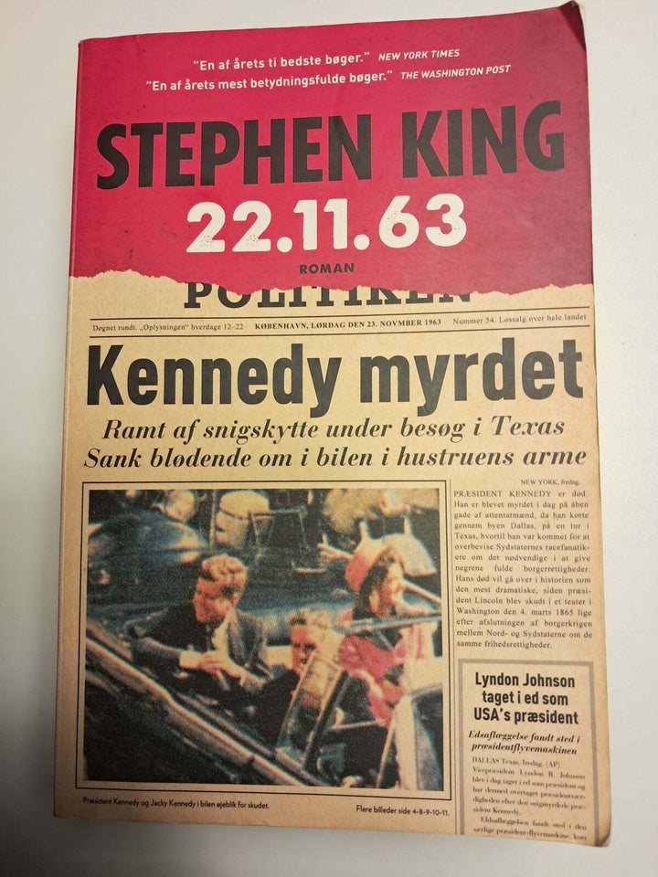 22.11.63, Stephen King , genre: