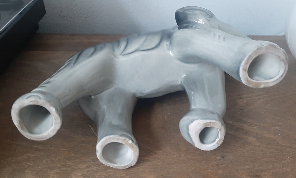 Porcelæns figur elefant, Retro