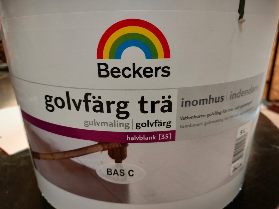 Gulvmaling, maling, Beckers