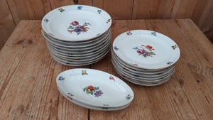 Porcelæn Franske tallerkener