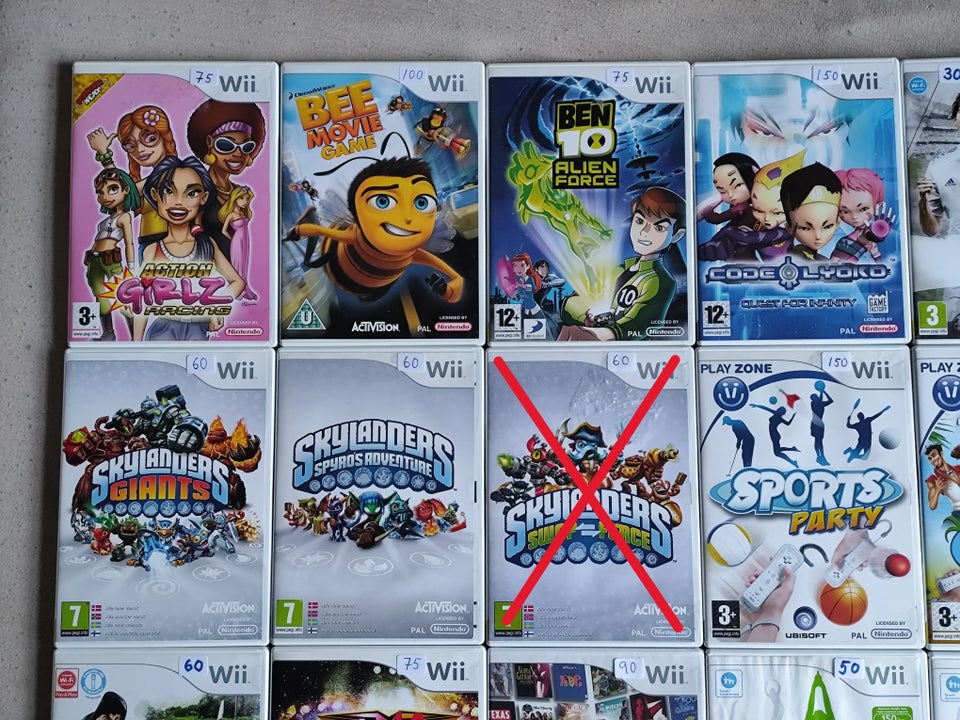 Nintendo Wii, Nintendo Wii Spil -