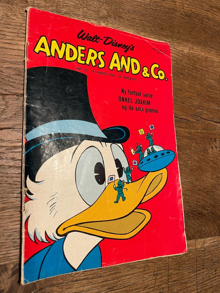 Anders And 1968 nr. 12 inkl. alle