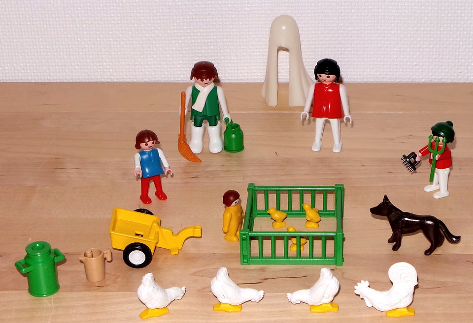 Playmobil Landmand med familie og