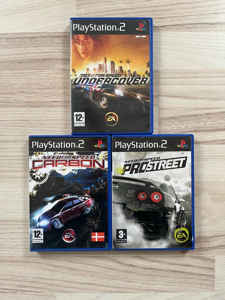 Need For Speed Diverse Titler PS2