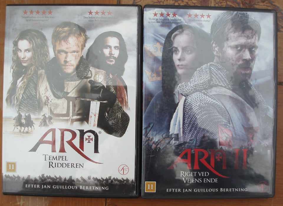 Arn, DVD, action