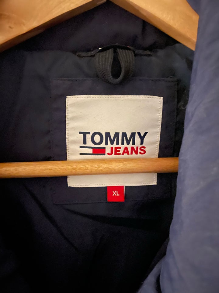 Dynejakke, str. 44, Tommy Jeans