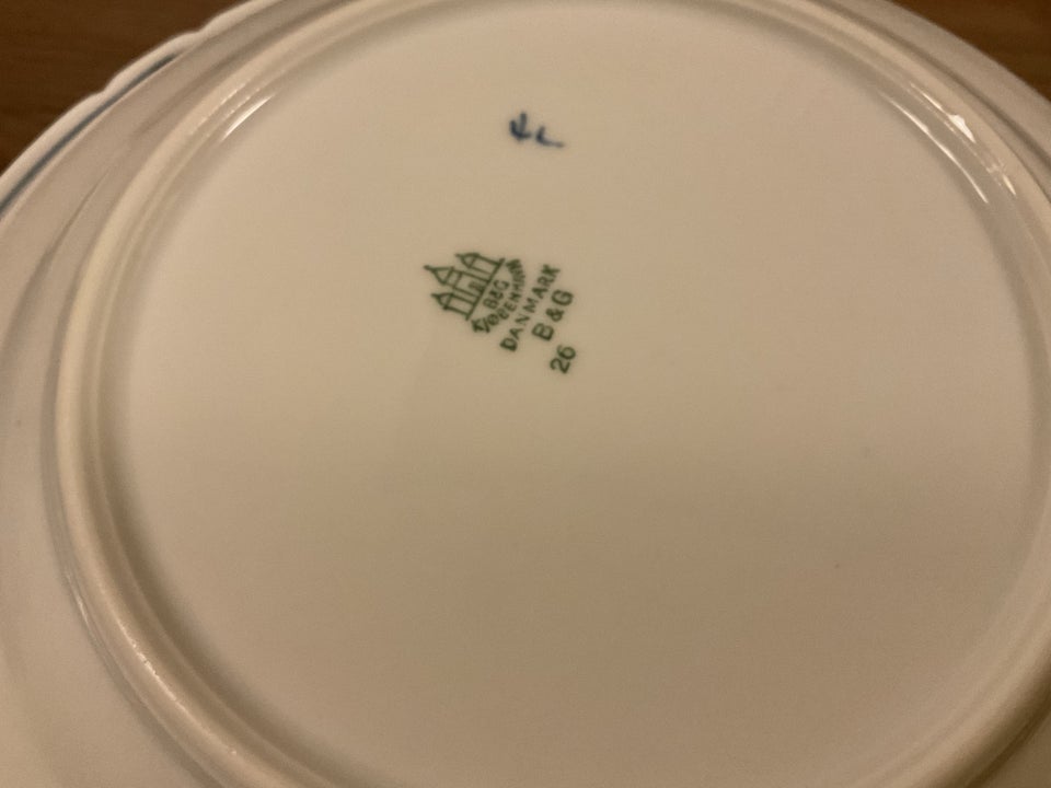 Porcelæn Empire frokost eller